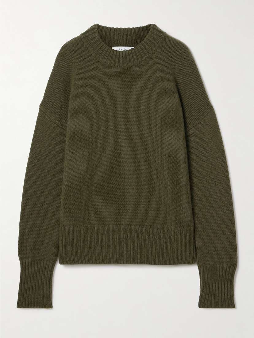 La Ligne Marin Wool And Cashmere-blend Sweater