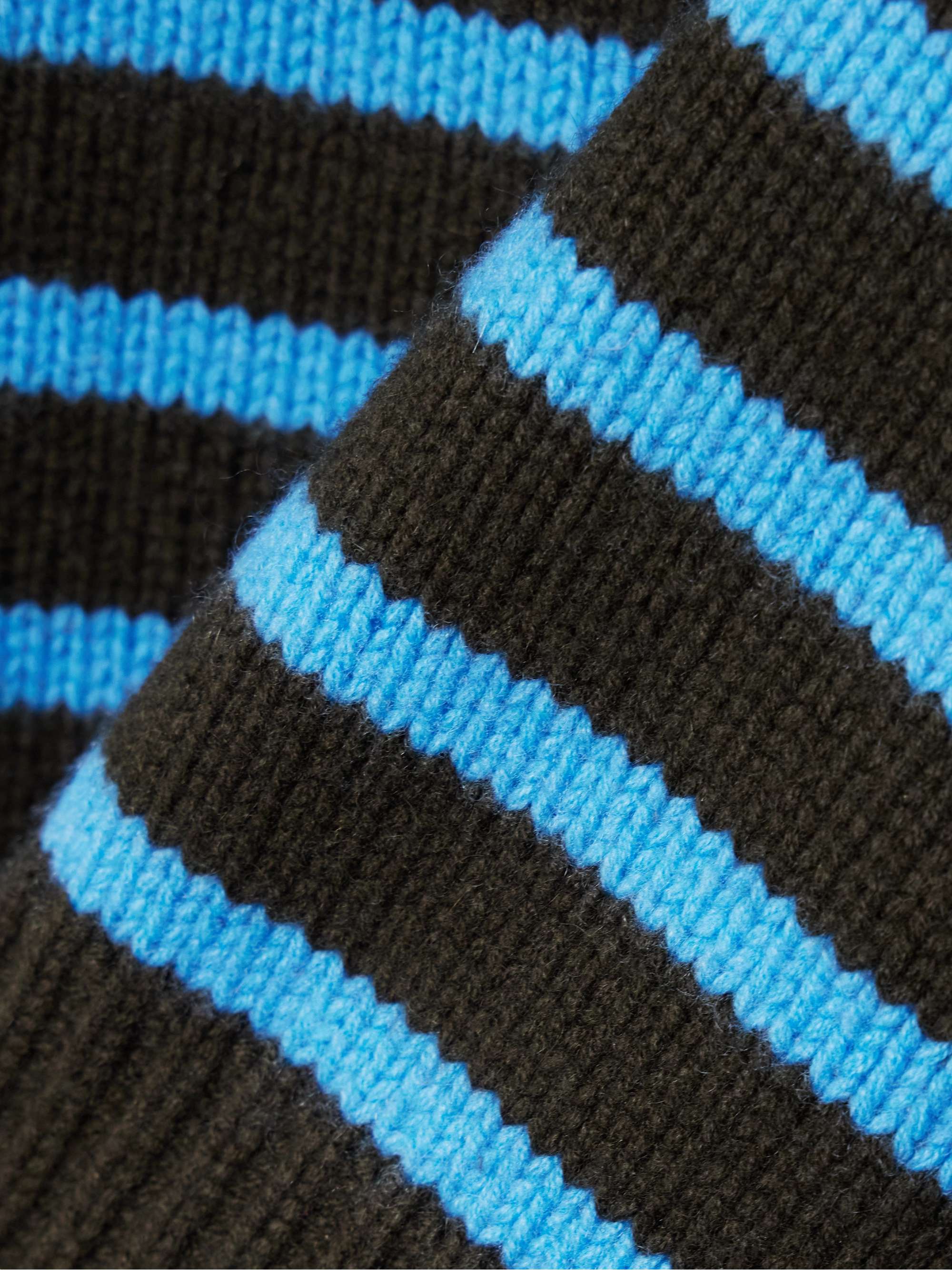 LA LIGNE Mini Marin striped wool and cashmere-blend sweater
