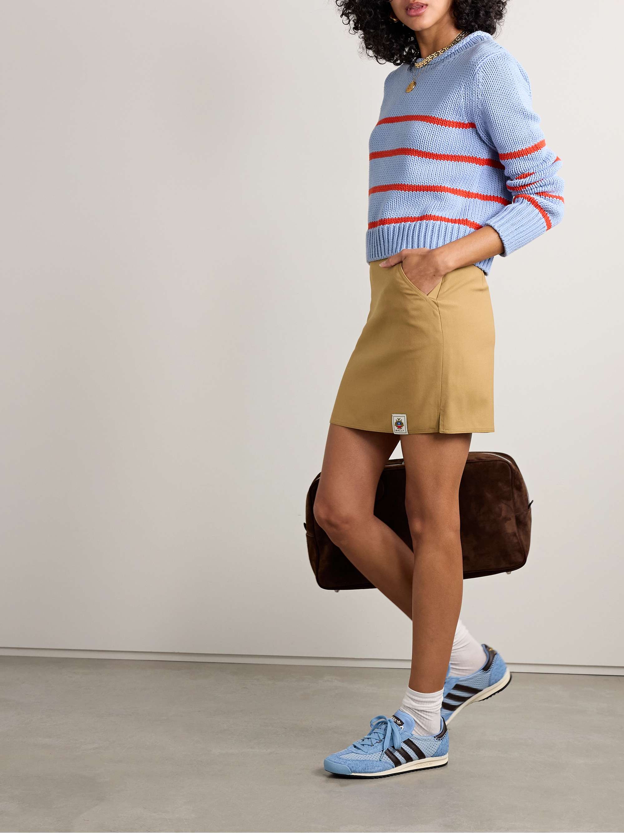 LA LIGNE Mini Marina striped cotton sweater
