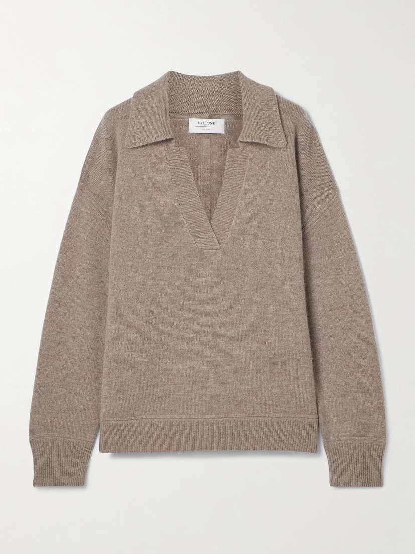 La Ligne Wool And Cashmere-blend Sweater - x large