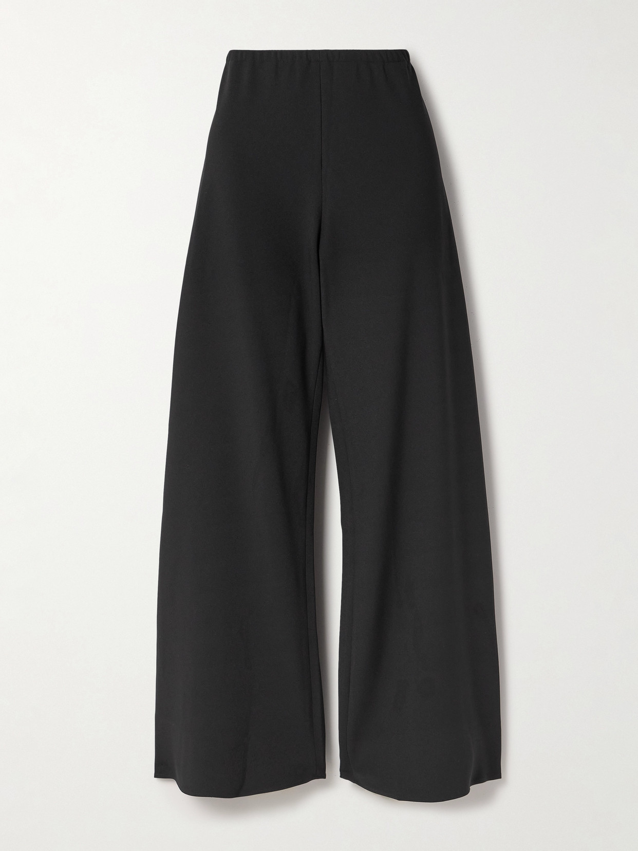 La Ligne - Colby Recycled-crepe Wide-leg Pants - Black