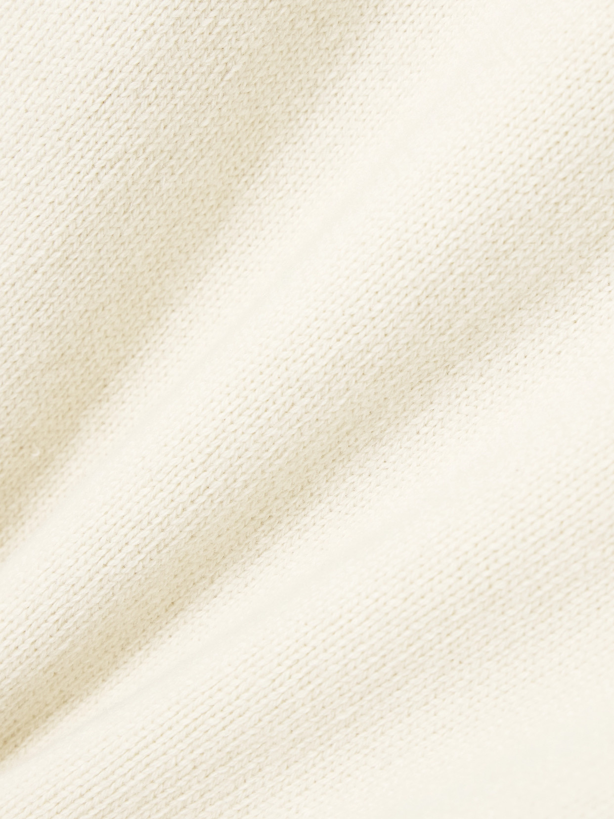 Another Tomorrow Recycled-cashmere And Wool-blend Turtleneck Sweater In Ivory