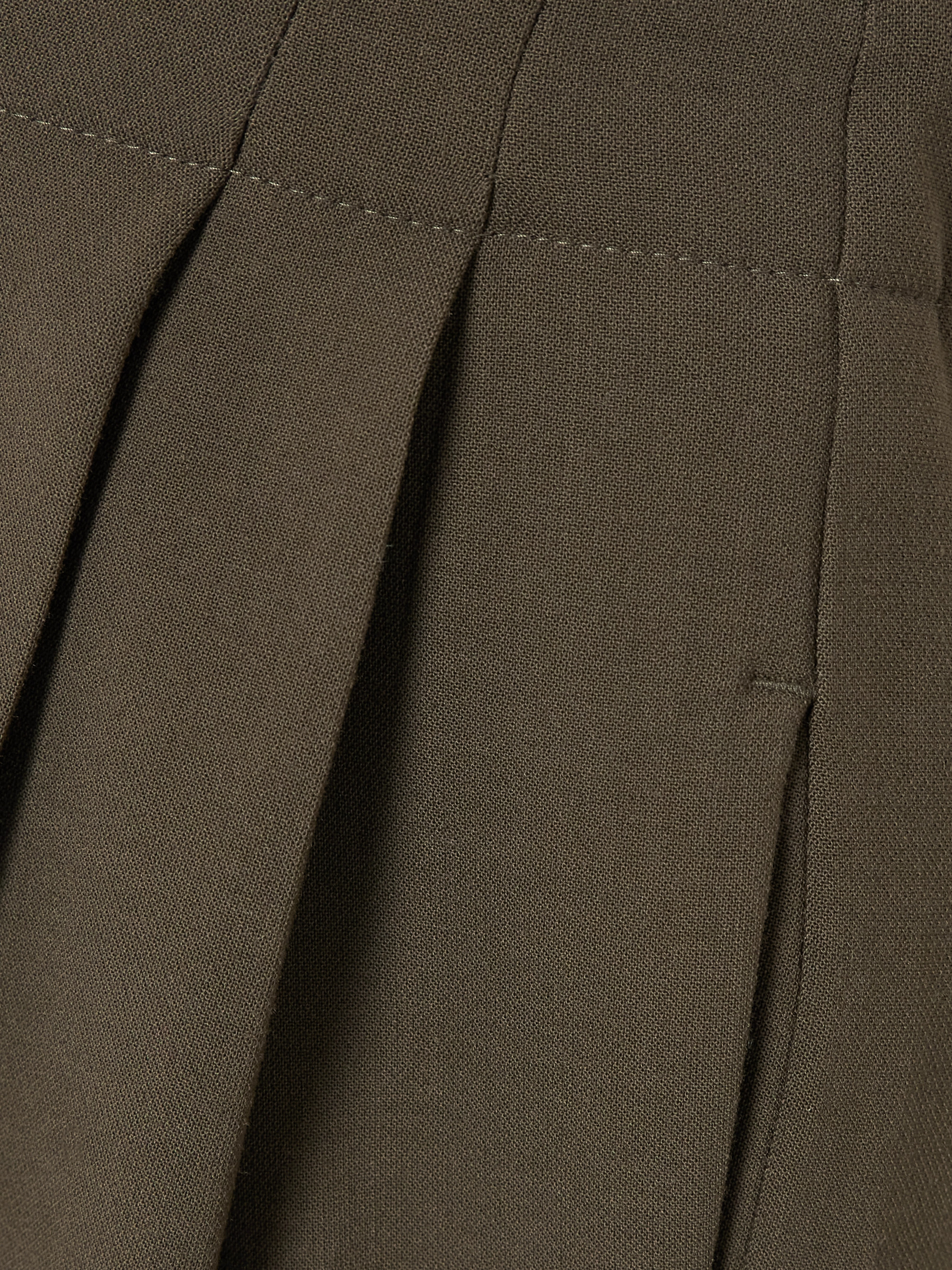 TOVE Roan pleated woven tapered pants thumbnail