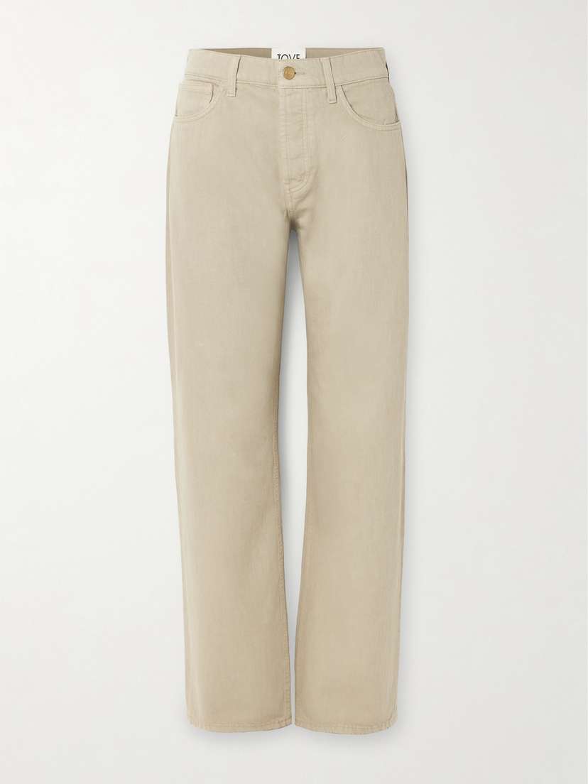 Tove Everly High-rise Straight-leg Organic Jeans