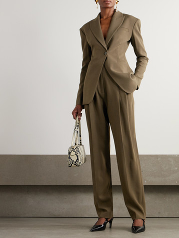 TOVE Elda crepe blazer