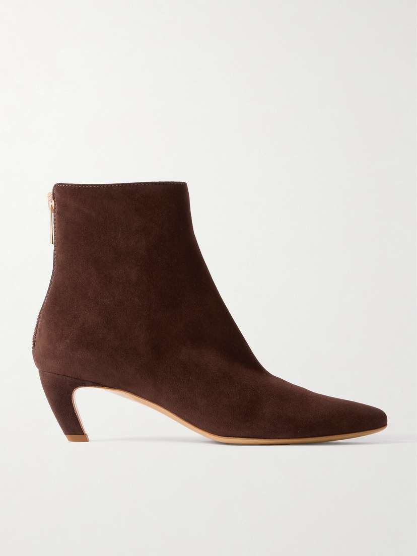 Gabriela Hearst Clayton Suede Ankle Boots