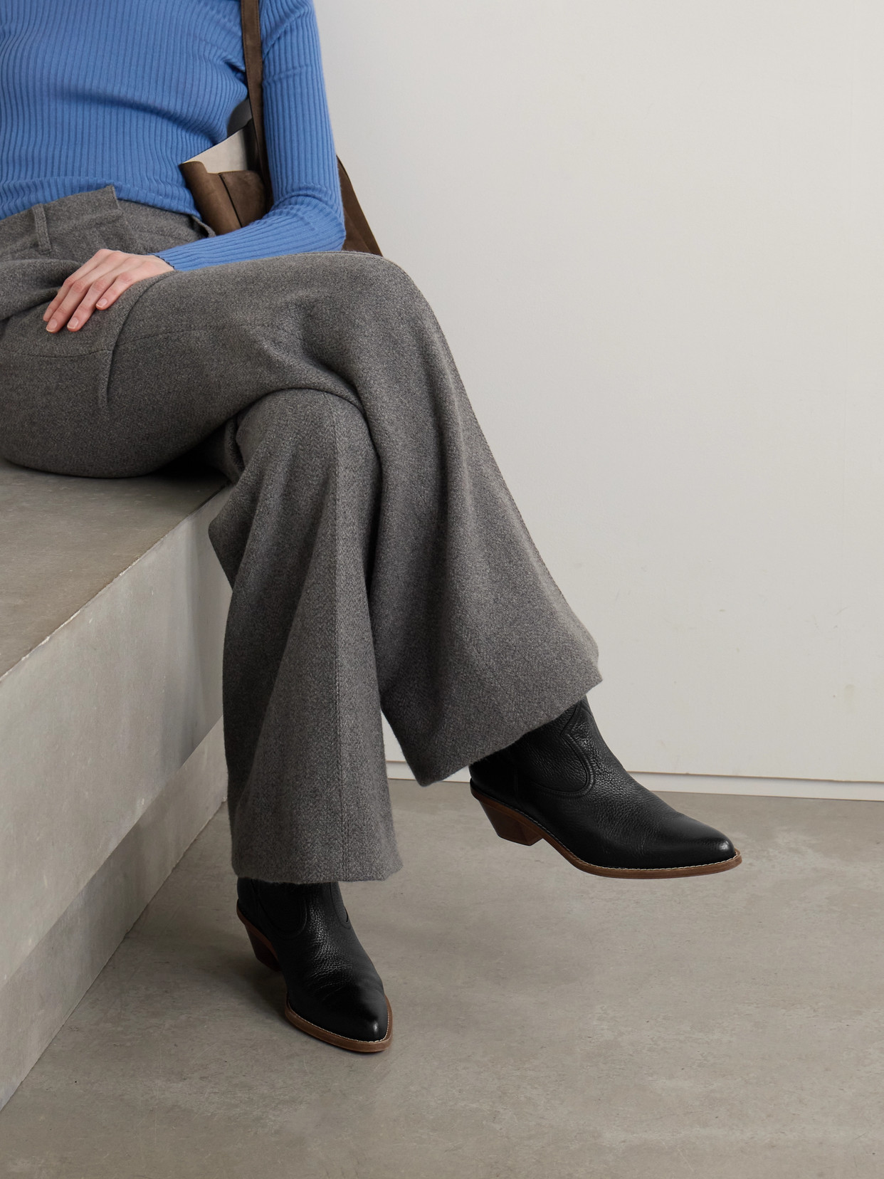 Gabriela Hearst Leduc Ankle Boots In Black