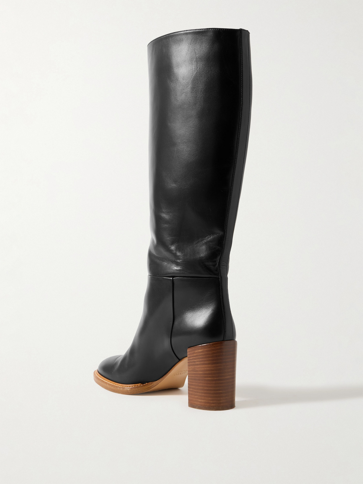 GABRIELA HEARST BOCCA LEATHER KNEE BOOTS
