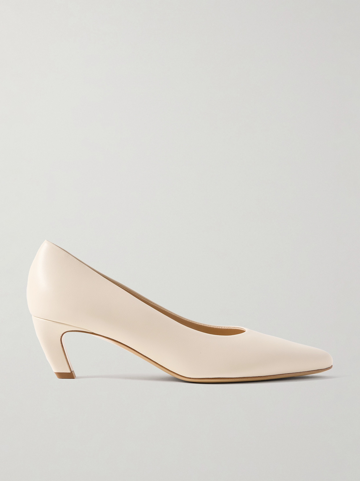 Gabriela Hearst - Peggy Leather Pumps - Cream