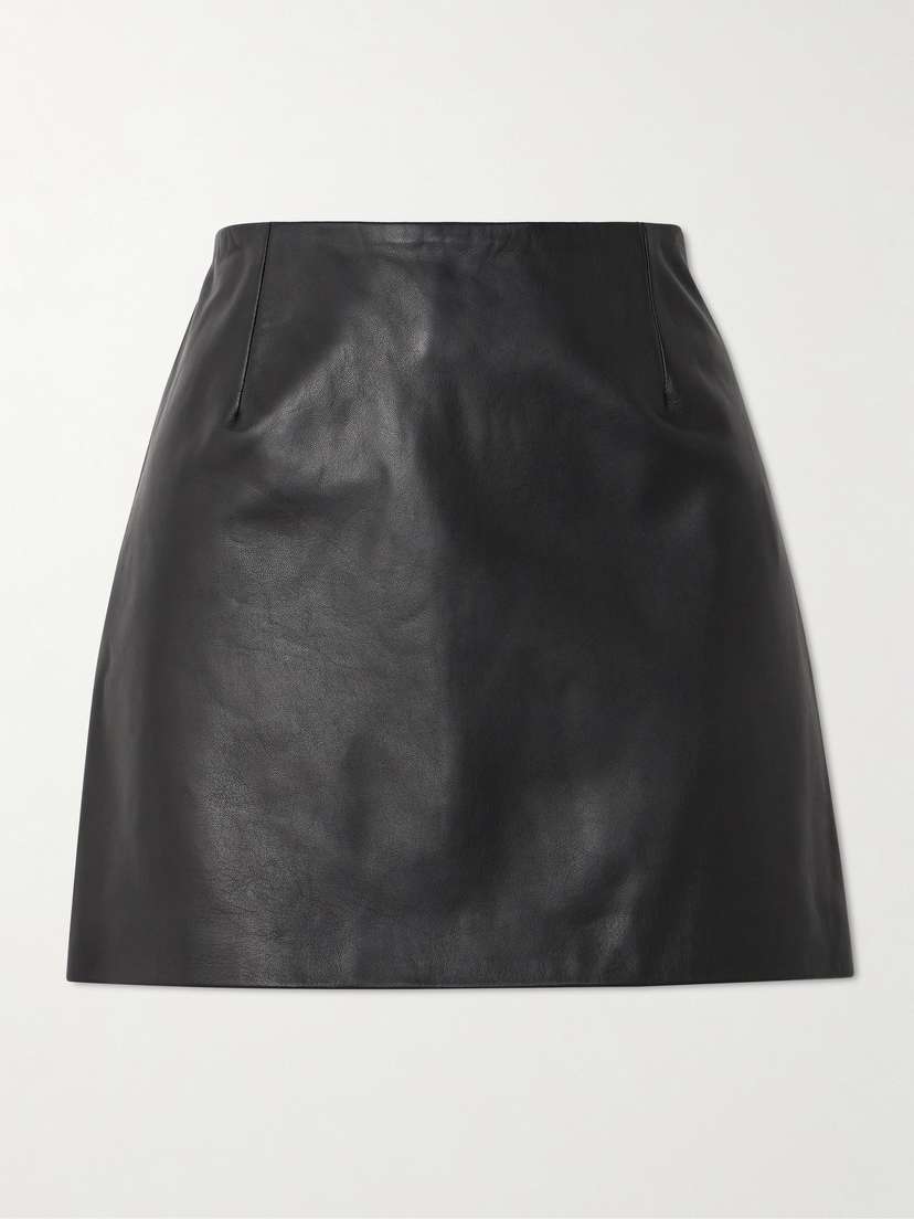Blazé Milano Coci Vegas Baby Leather Mini Skirt