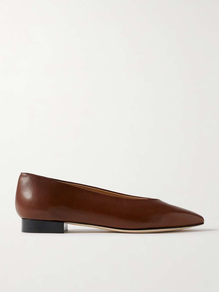 Altuzarra Leather Ballet Flats