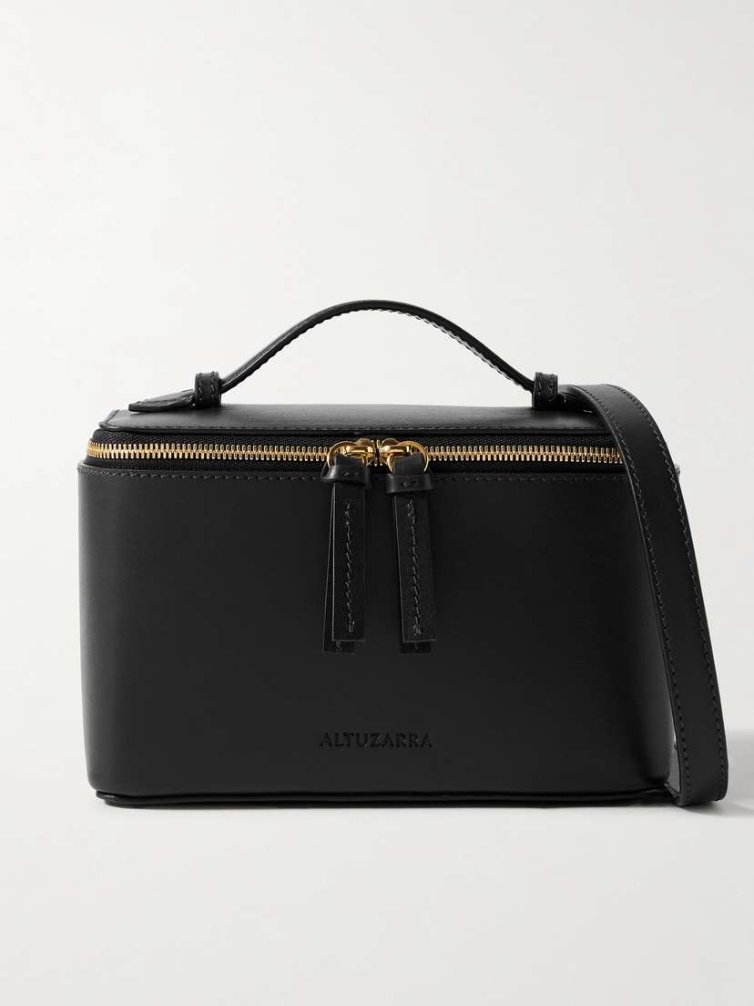 Altuzarra Vanity Debossed Leather Shoulder Bag