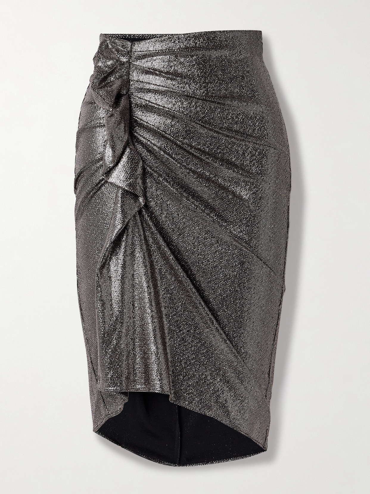 Isabel Marant Étoile Dolene Rhinestone Miniskirt In Black