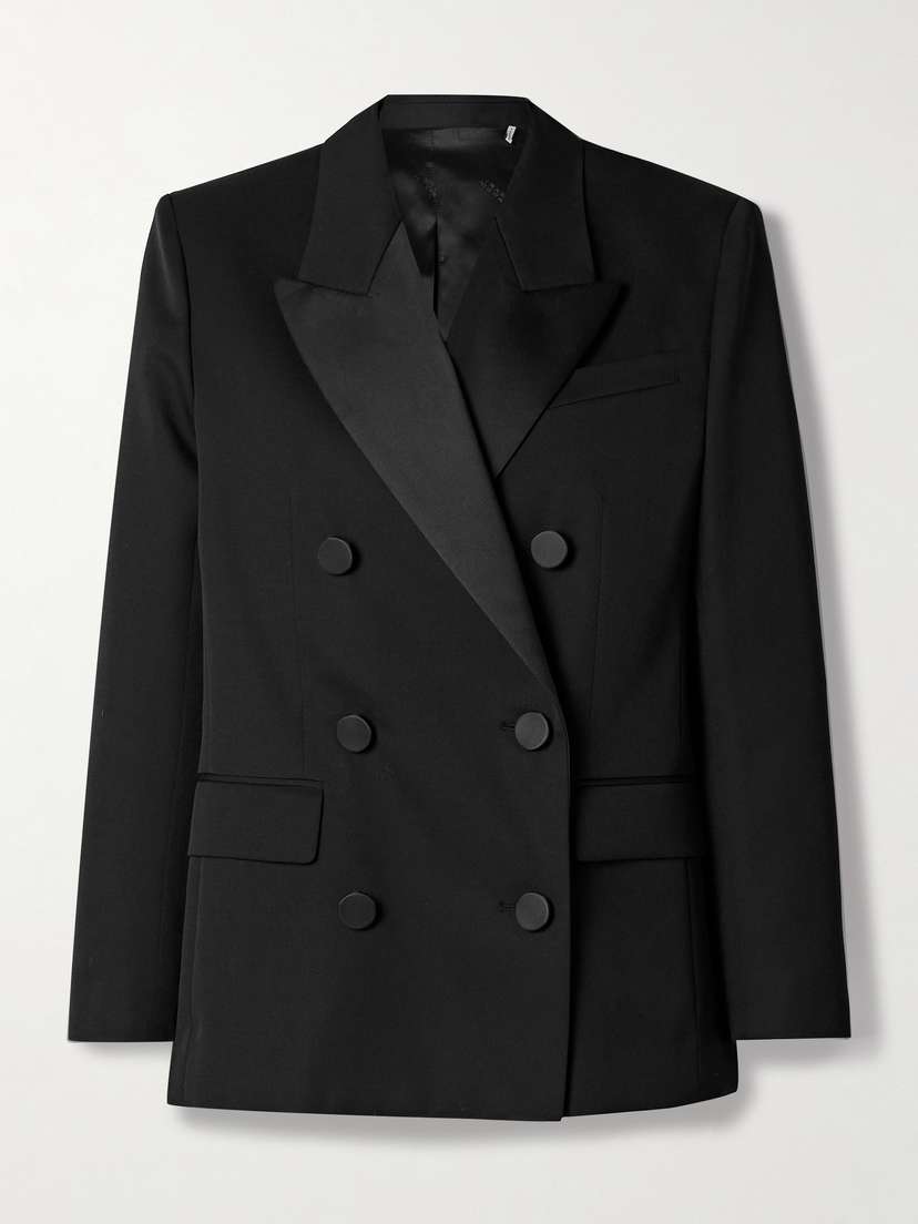 Isabel Marant Natalia Double-breasted Wool-twill Blazer