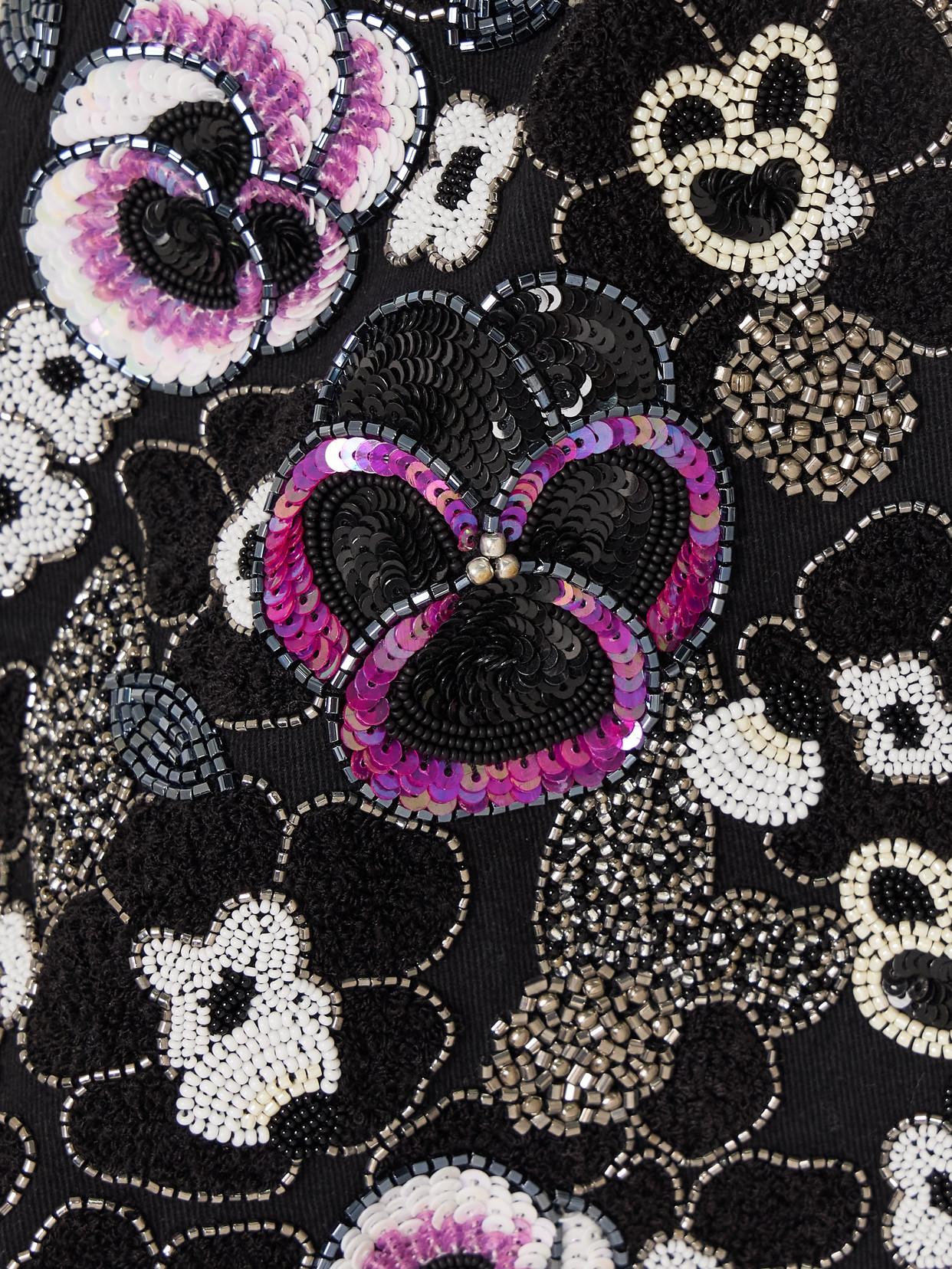 Isabel Marant Hanelis Embellished Cotton-twill Mini Skirt In Black
