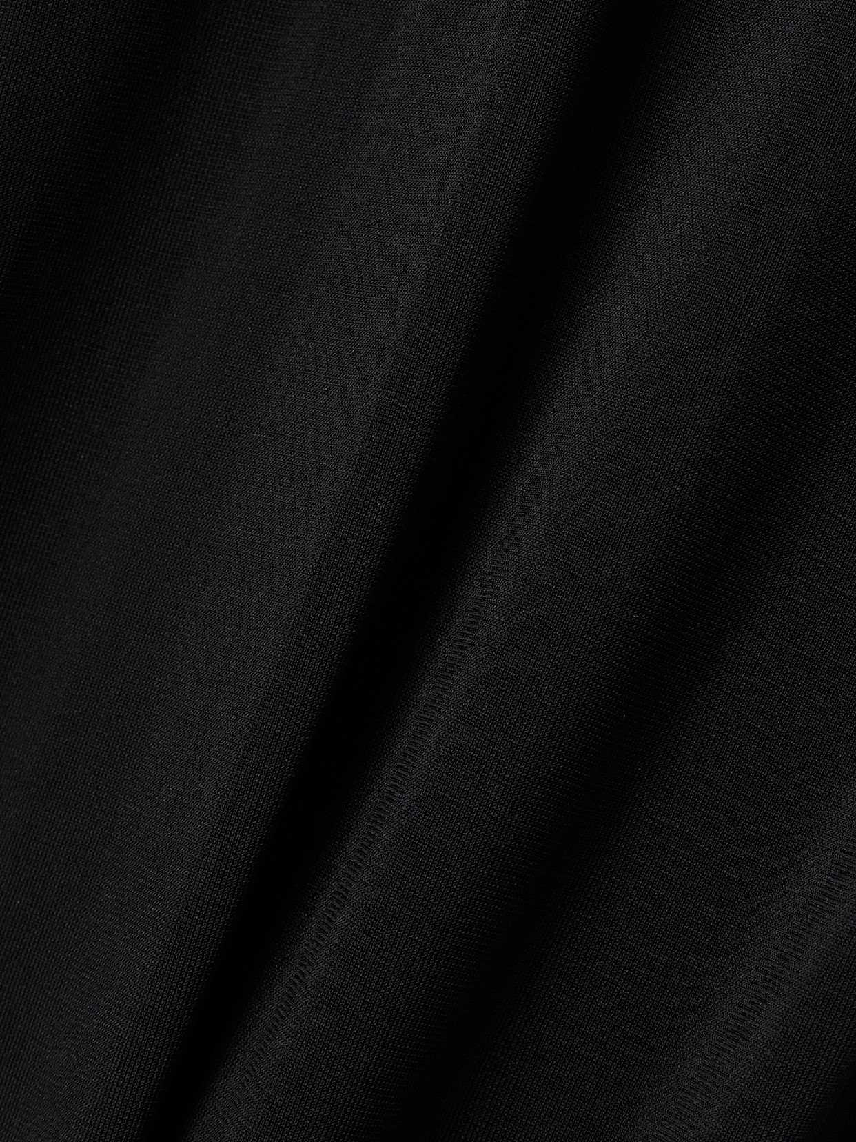 Isabel Marant Vanessa Long Sleeve Jersey Turtleneck Midi Dress In Black