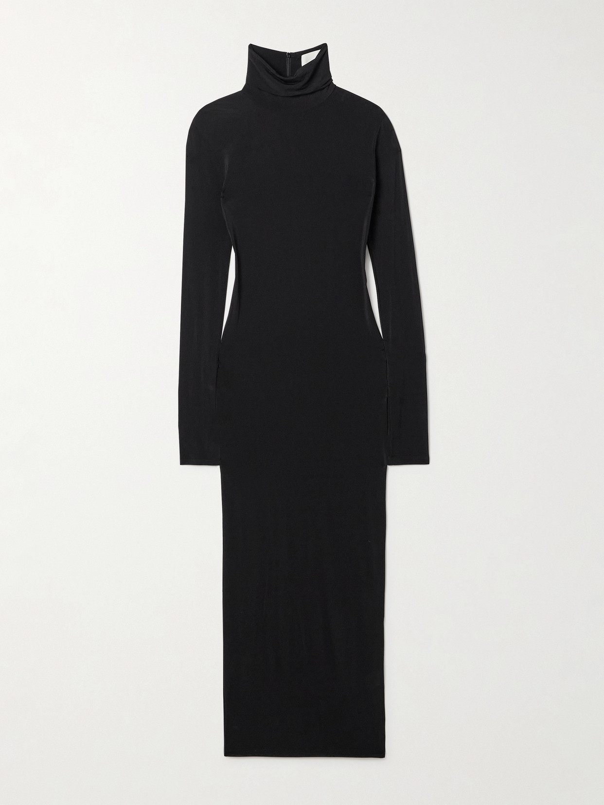 ISABEL MARANT VANESSA STRETCH-JERSEY TURTLENECK MIDI DRESS