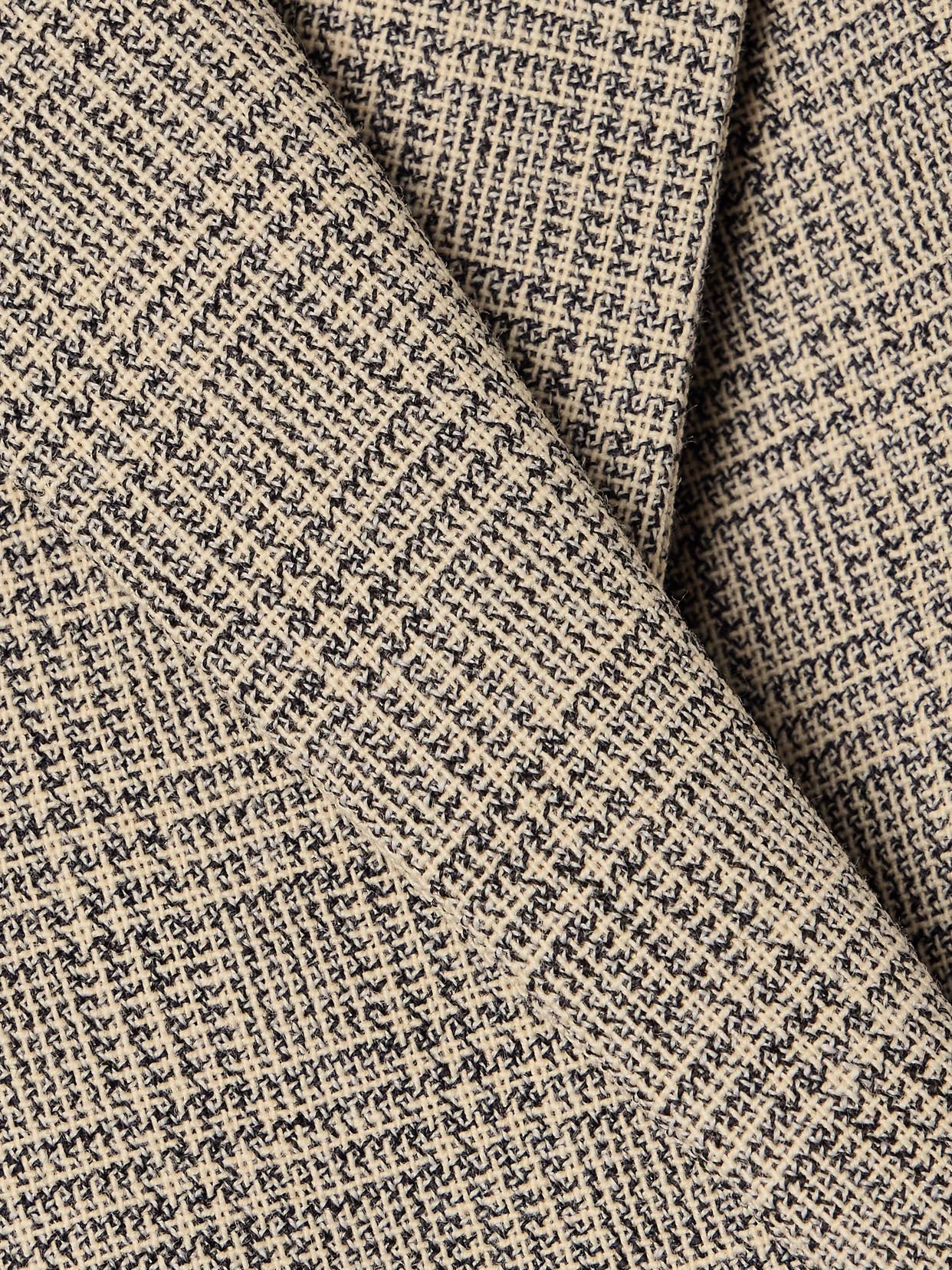Isabel Marant Klero Double-breasted Checked Wool Blazer In Multi