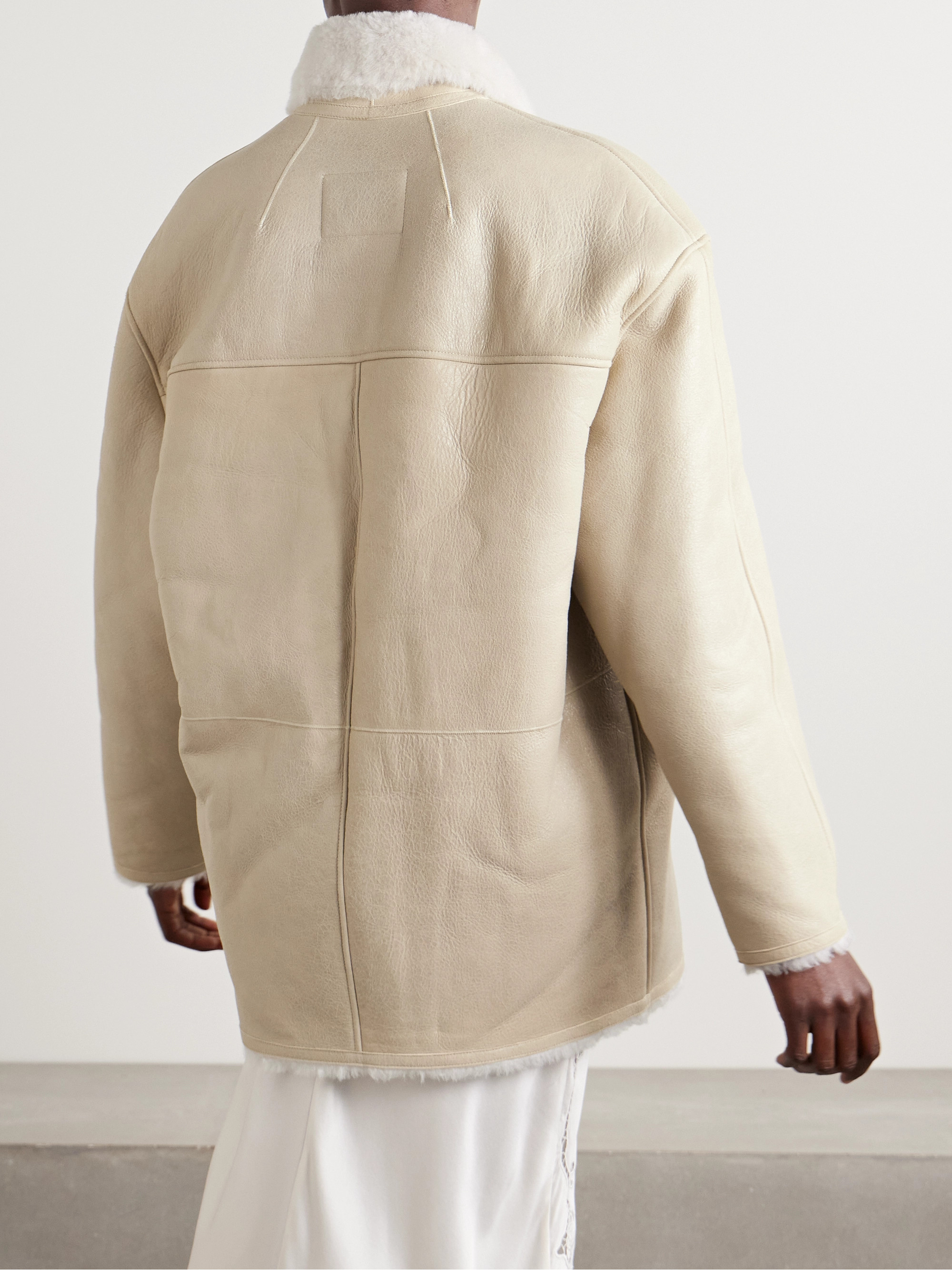 Isabel Marant Elanore shearling jacket thumbnail