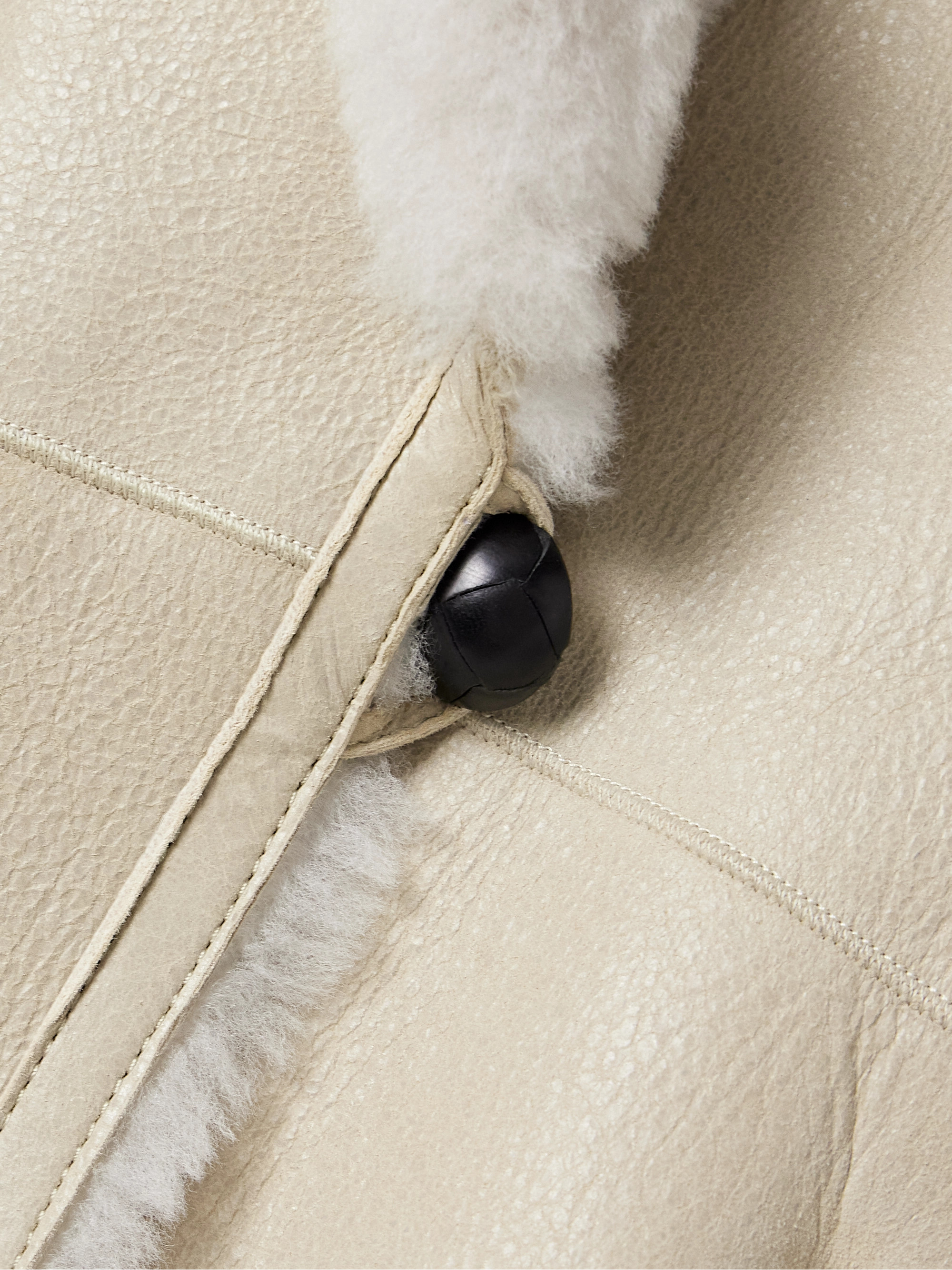 Isabel Marant Elanore shearling jacket thumbnail