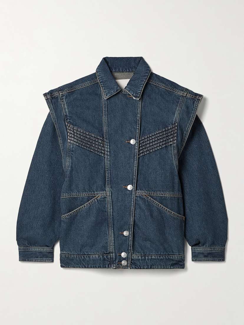Isabel Marant Harmon Convertible Denim Jacket