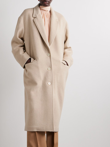 Isabel Marant Efezia brushed wool-blend coat