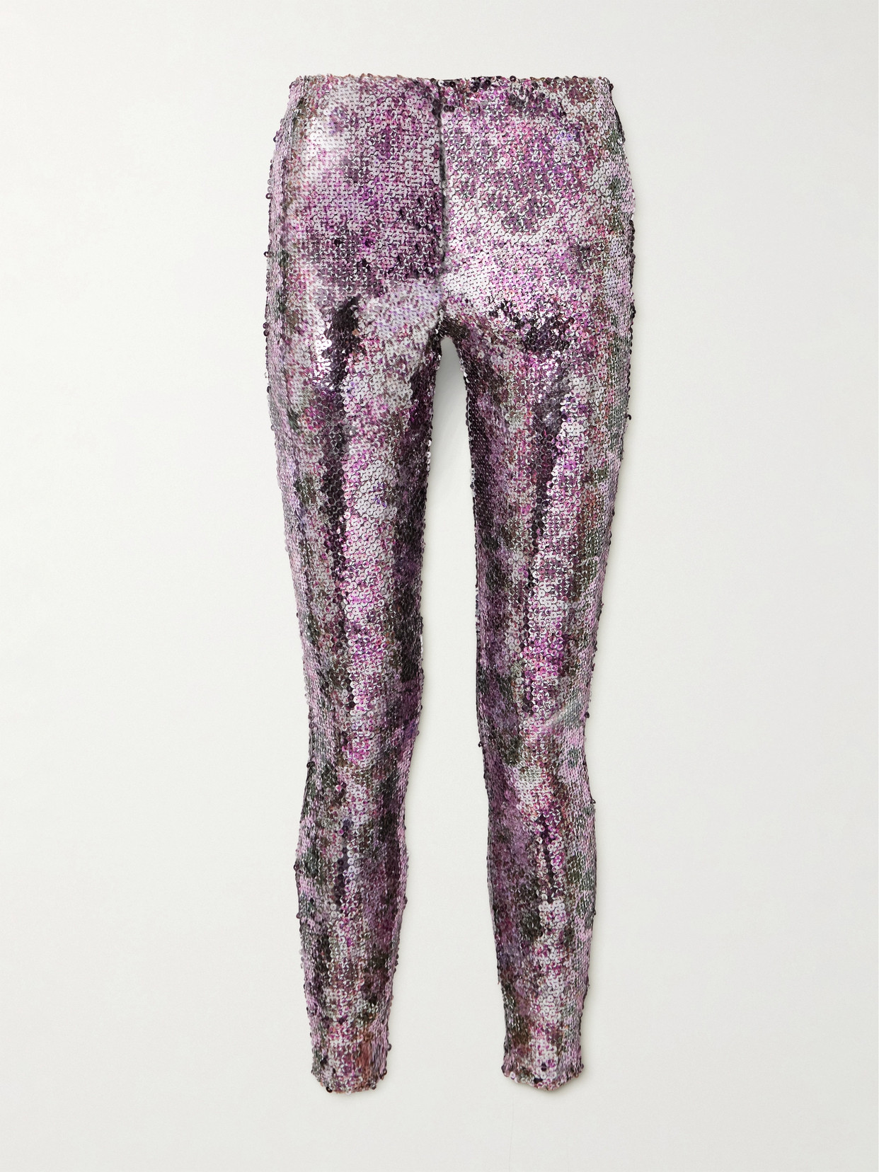 Isabel Marant - Bella Sequined Jersey Leggings - Purple