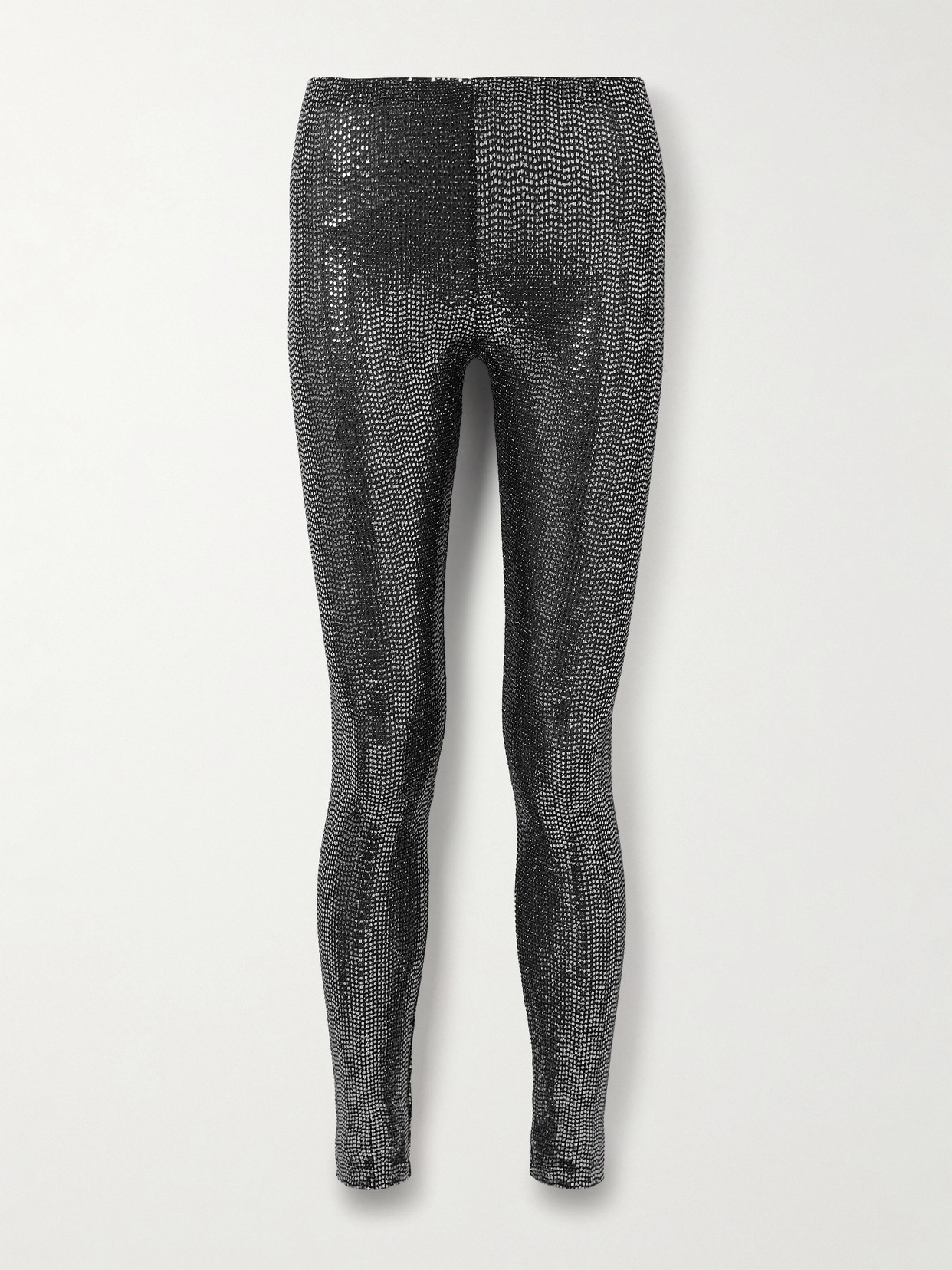 Isabel Marant Joshua Sequined Tulle Leggings In Black