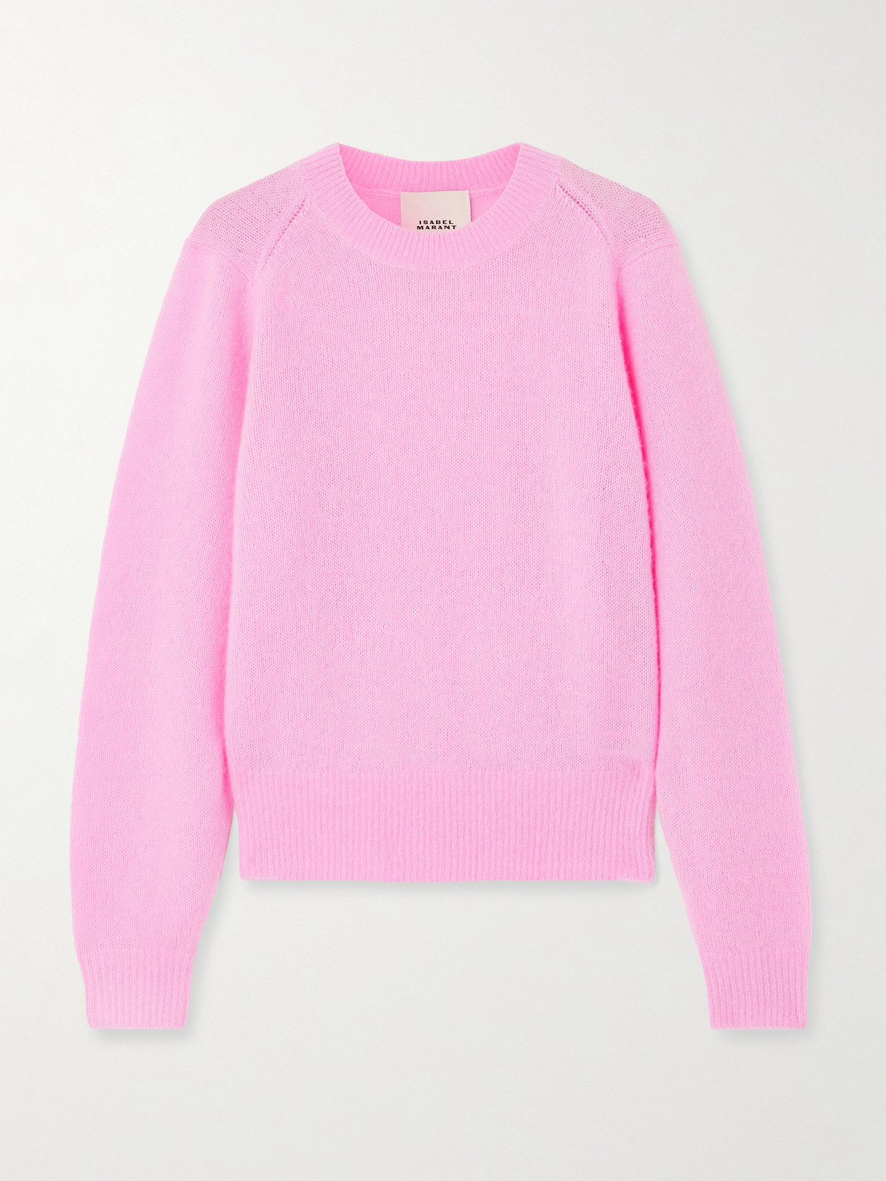 Isabel Marant - Lusia Silk, Alpaca And Cashmere-blend Sweater - Pink