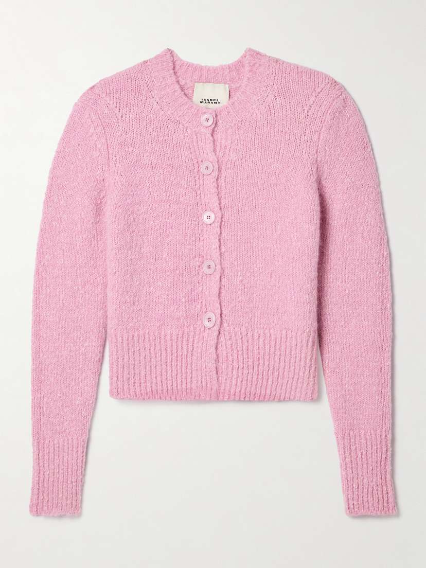 Isabel Marant Kathlen Knitted Bouclé Cardigan