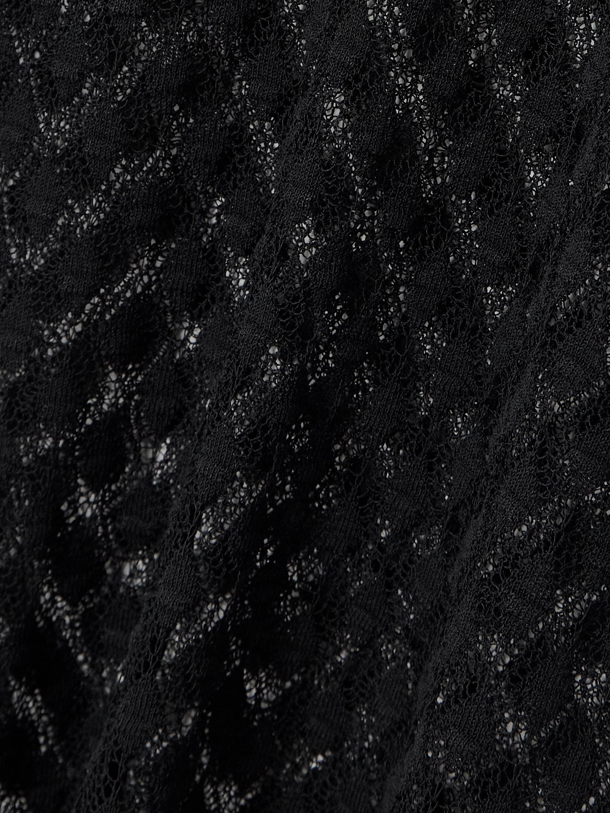 Isabel Marant Zavia Openwork Knit Top In Black