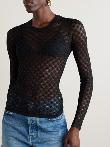 Isabel Marant Zavia open-knit sweater