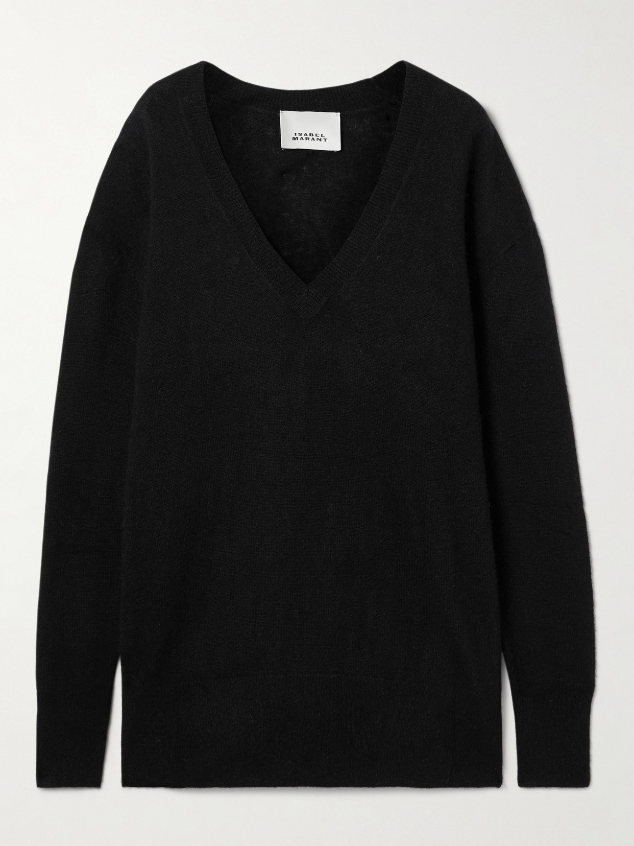 Isabel Marant Larana Knitted Sweater In Black