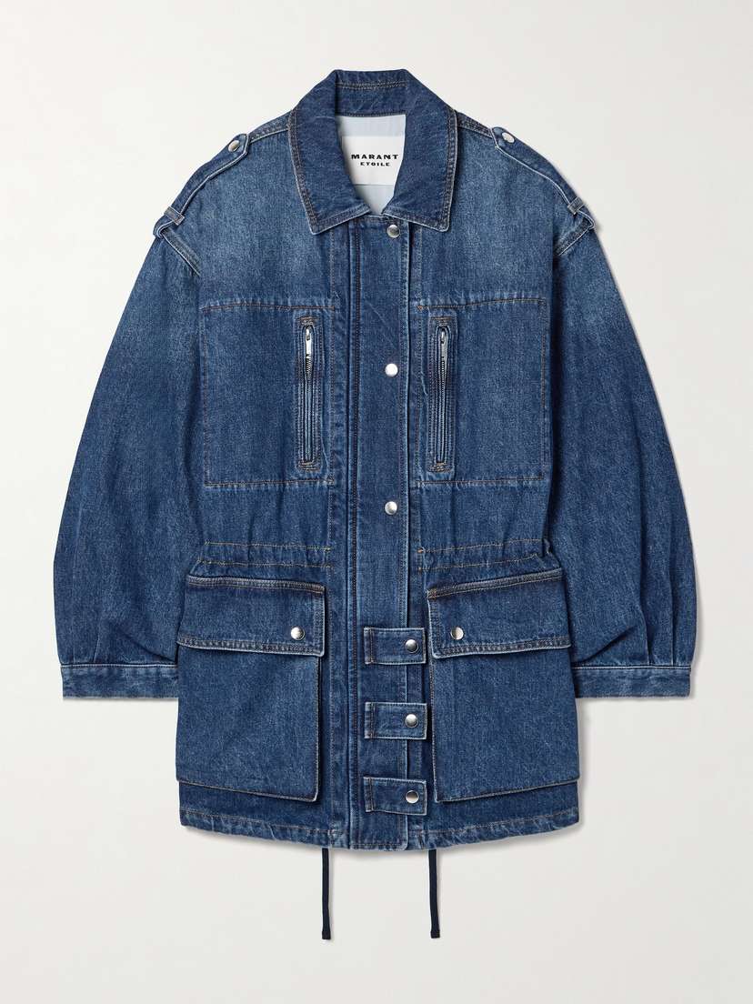 Marant Étoile Joanna Paneled Denim Jacket