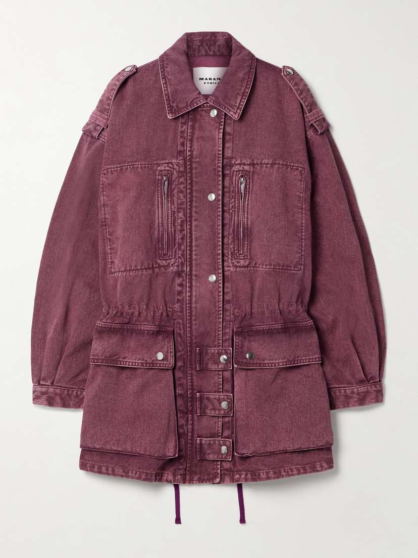 Marant Étoile Joanna Paneled Denim Jacket