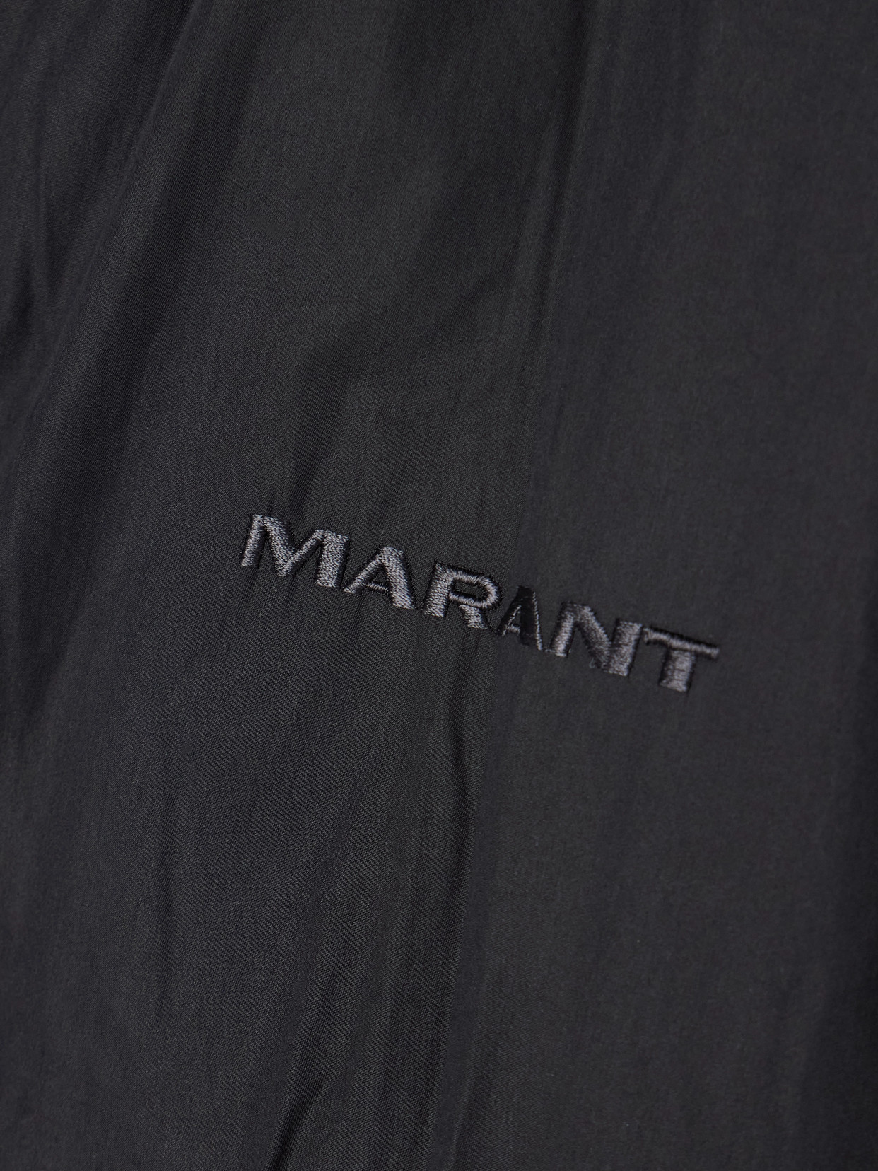 Isabel Marant Étoile Coleen Oversized Padded Cotton-blend Bomber Jacket In Black