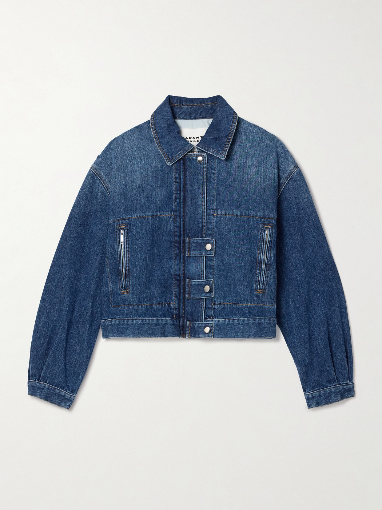Isabel Marant Étoile Julie Denim Jacket In Blue