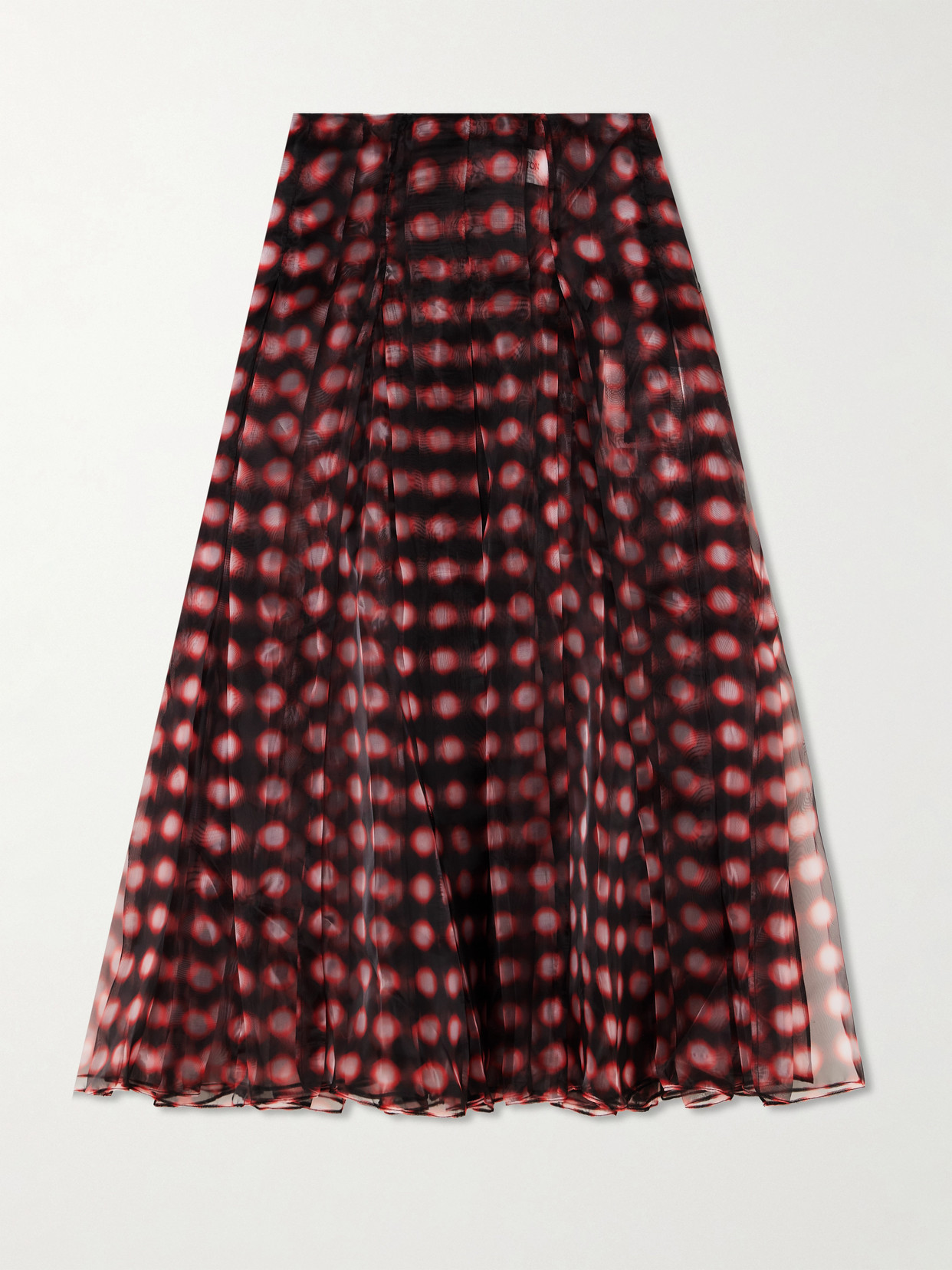 16arlington Kronos Midi Skirt In Red