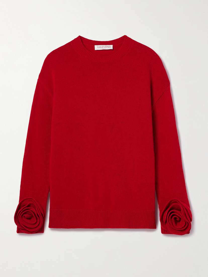 Valentino Garavani Embellished Wool Sweater