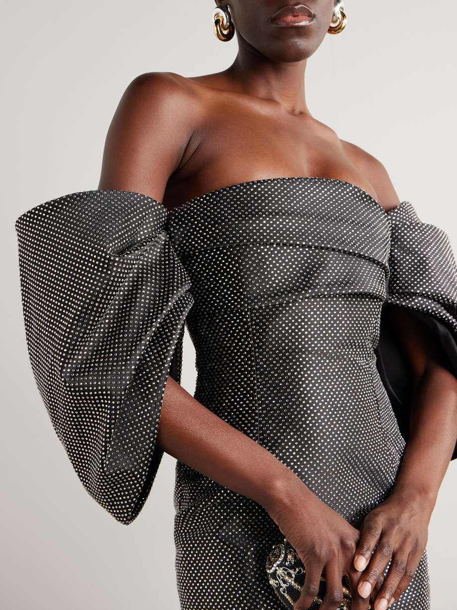 Elina Off shoulder weave mini dress-Miss Molly brand main image 1