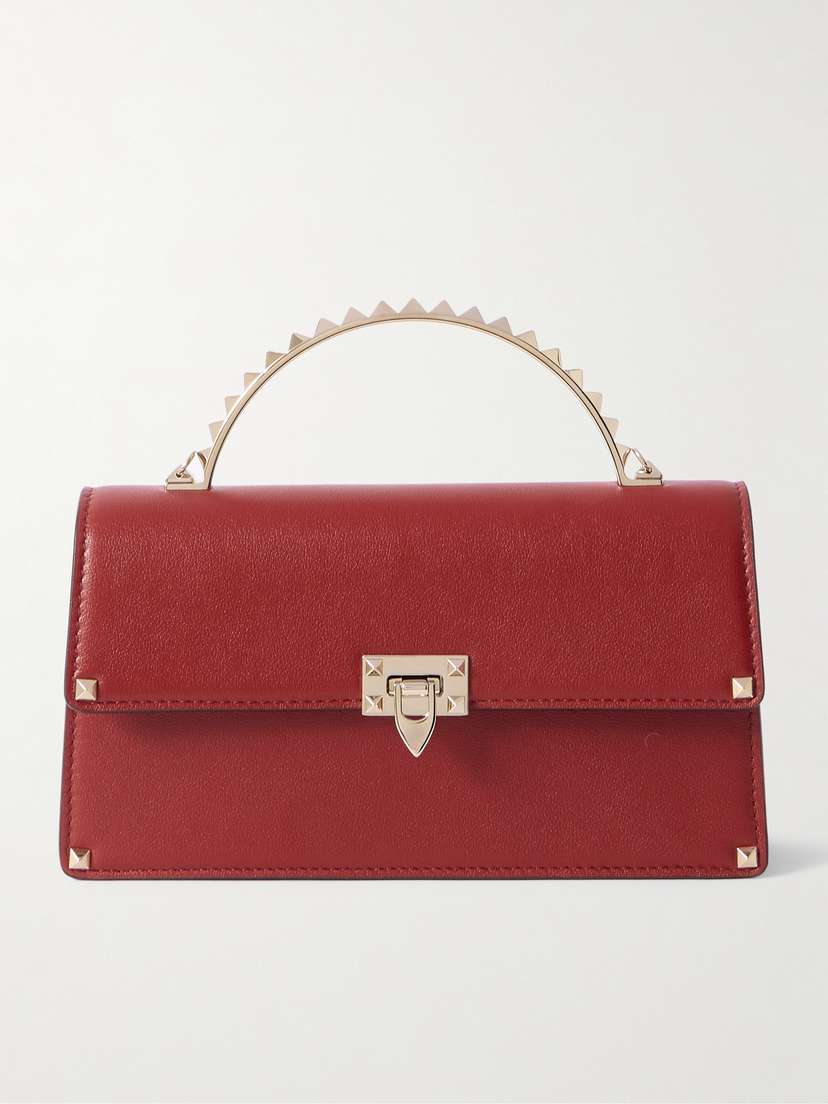 Valentino Garavani Rockstud Mini Leather Tote