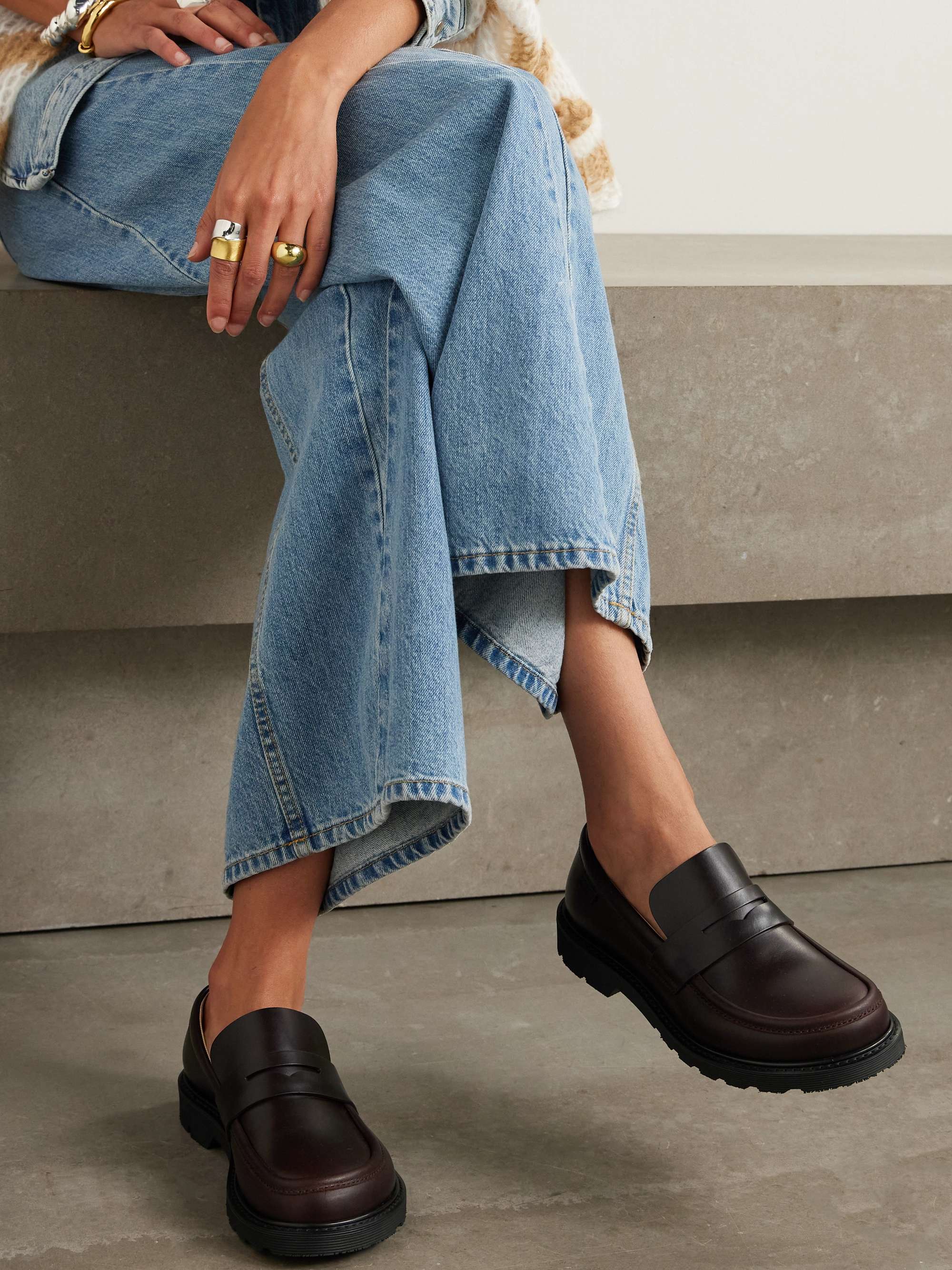 Loewe loafers on sale