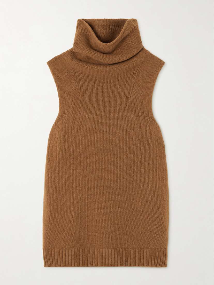 Dries Van Noten Merino Wool And Cashmere-blend Tank