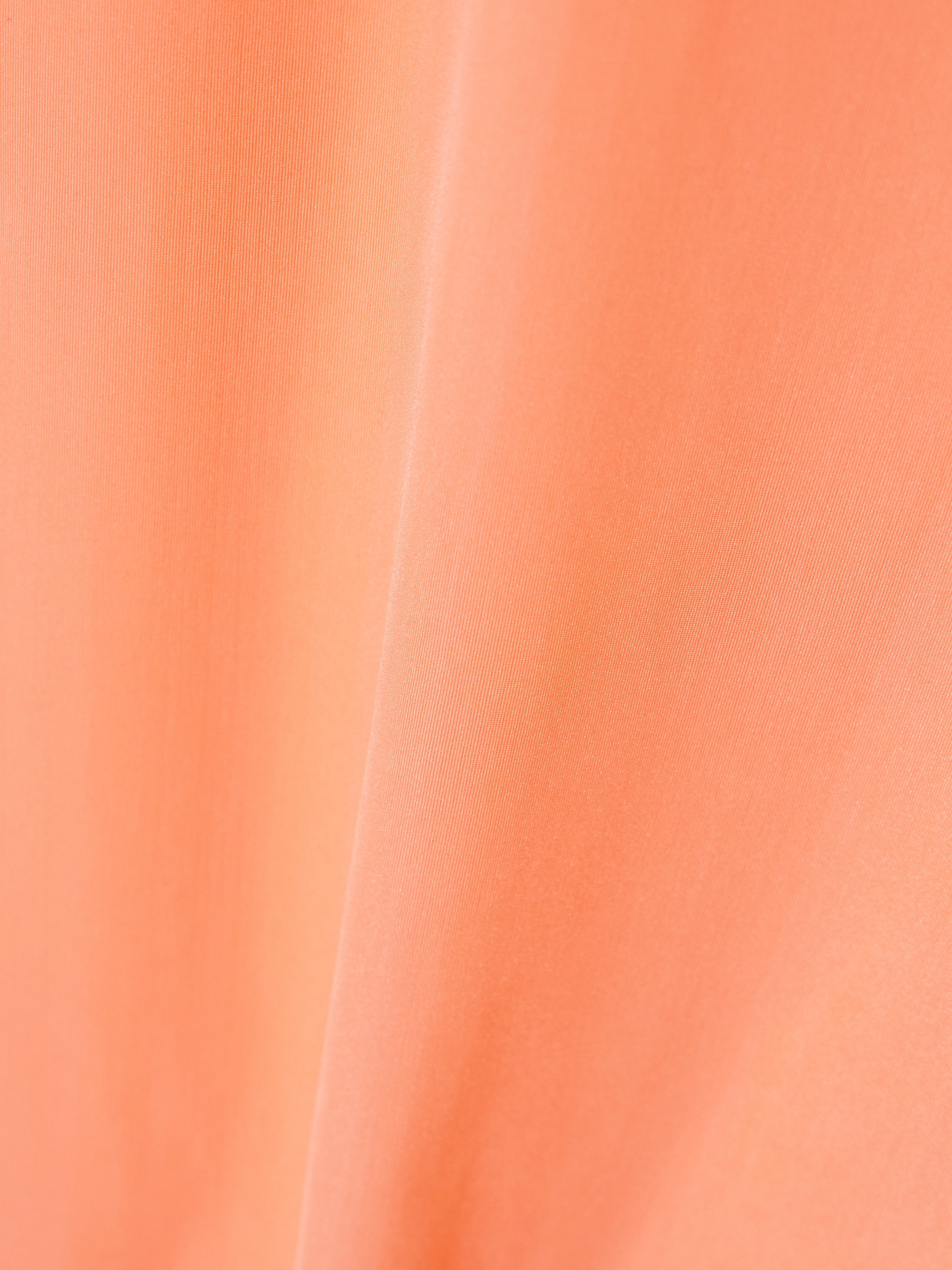 Dries Van Noten Mesh Turtleneck Top In Orange
