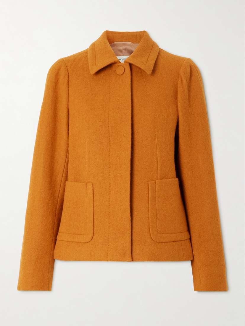 Dries Van Noten Wool-felt Jacket