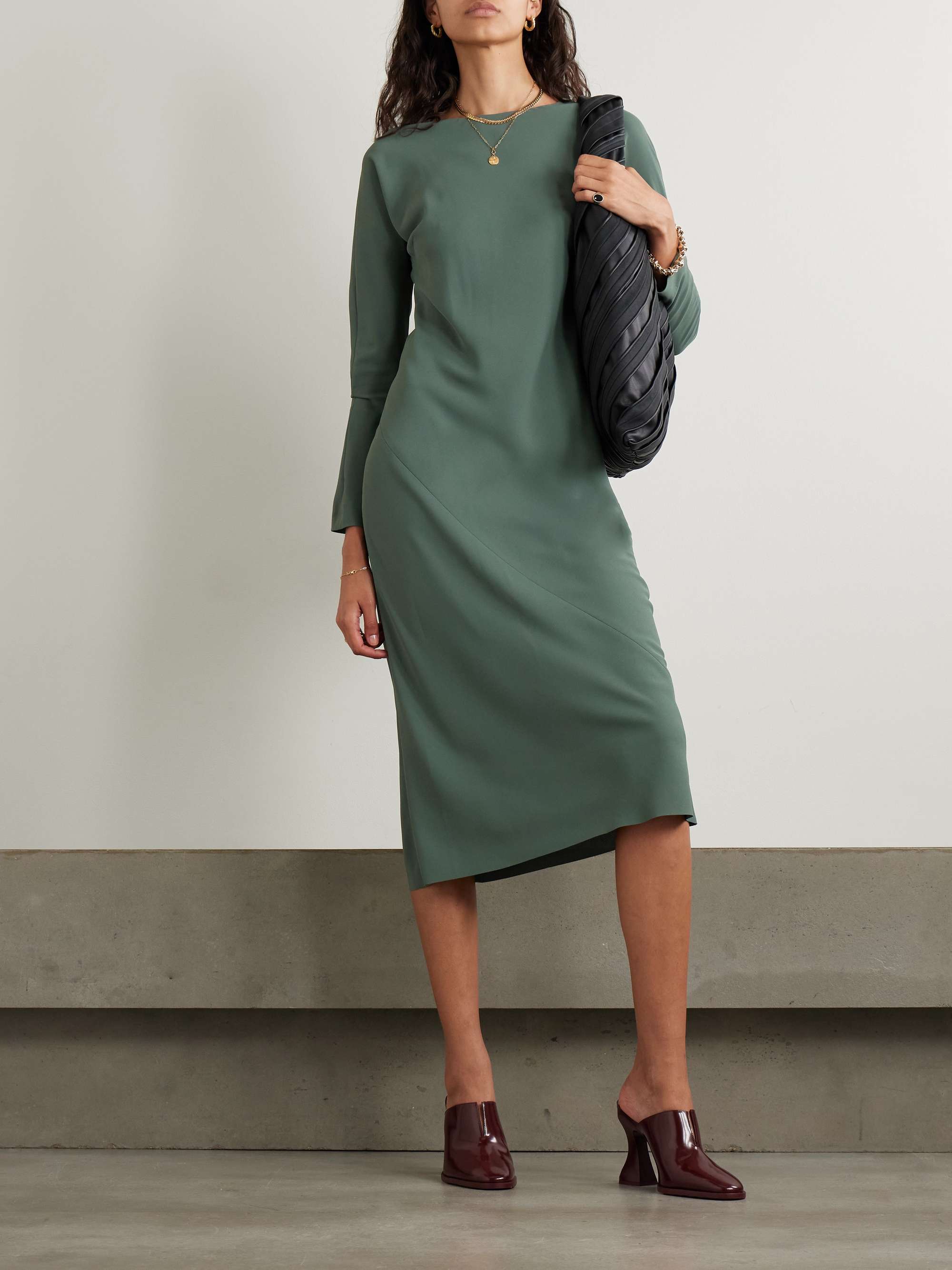 Dries van noten green dress 2025