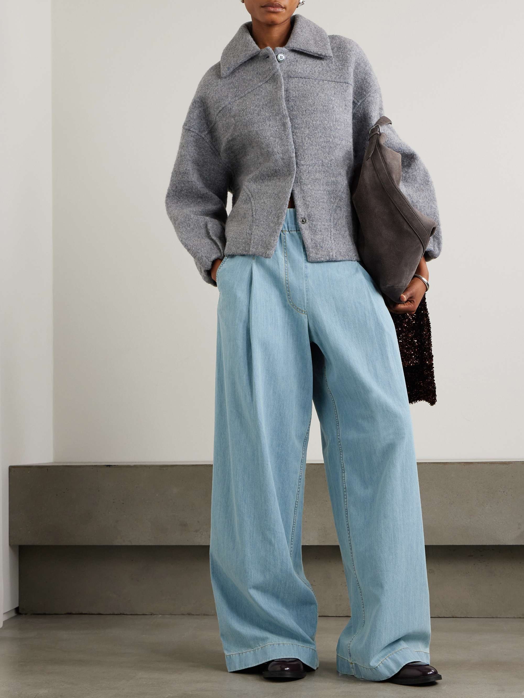 【美品】dries van noten ドリスバンノッテン ハイネックトップス DRIES VAN NOTEN（ドリス ヴァン ノッテン） 長袖 カットソー HEGER