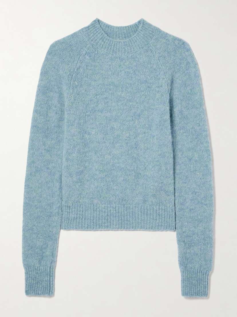 Dries Van Noten Brushed Alpaca-blend Sweater