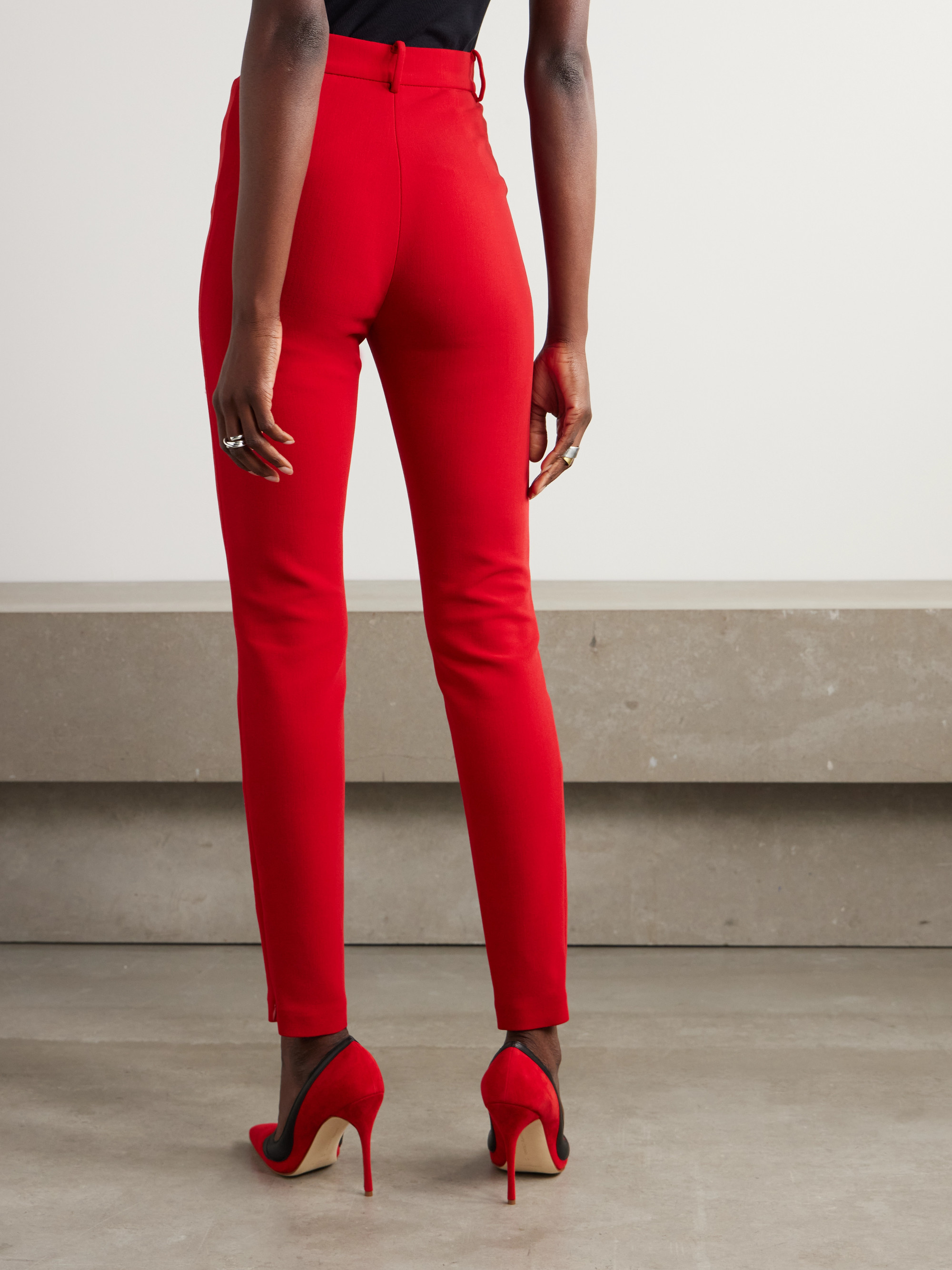 Magda Butrym Stretch-wool skinny pants