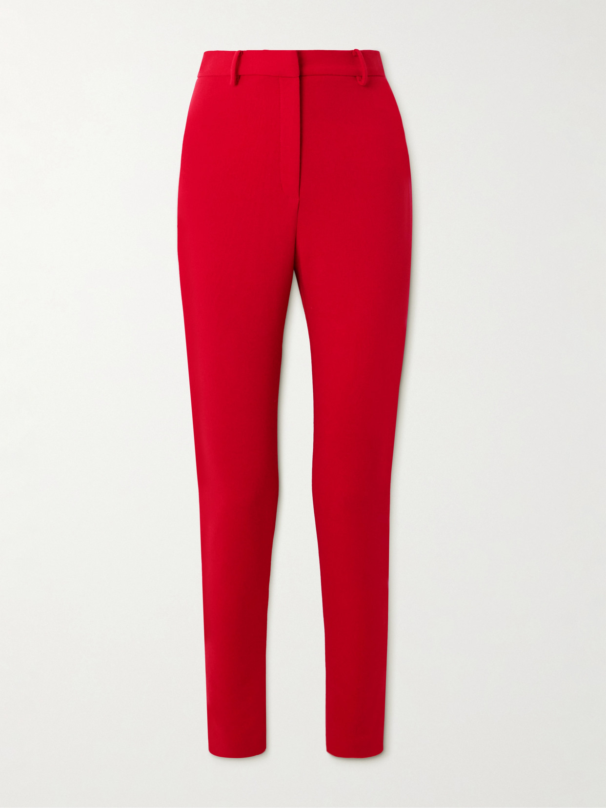 Magda Butrym - Stretch-wool Skinny Pants - Red